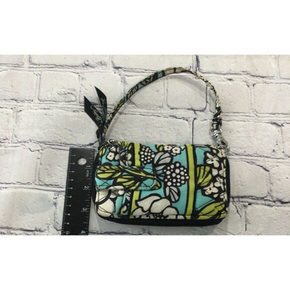 Vera Bradley Wallet Size 3" x 6" Multi Colors Zip Around - Picture 3 of 9